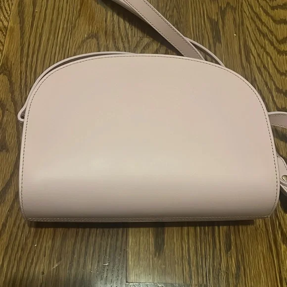 A.P.C. Pink Leather Crossbody Bag - Picture 11 of 11